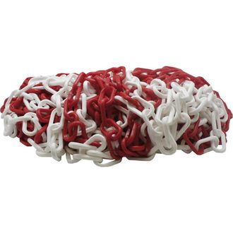 Viso Viso - Cbr801sbs Catena Chiusa Rosso, Bianco Polipropilene 25 M