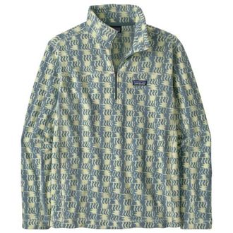 Patagonia Micro D P/O Fleecepullover f&uuml;r Herren | grau