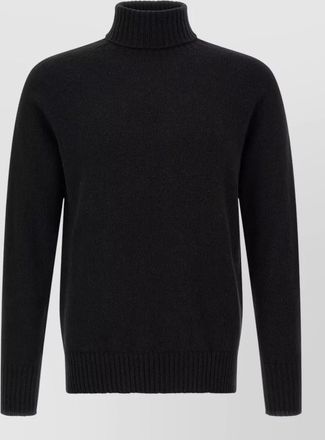 Maryya cashmere wool ribbed turtleneck jumper
