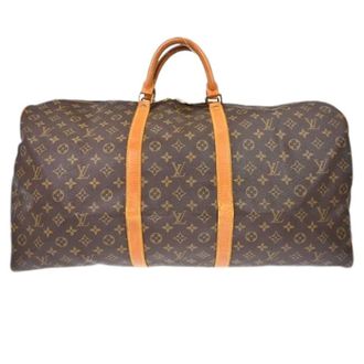 Louis Vuitton Pre-owned Weekend Bags, unisex, Brown, Size: ONE SIZE Pre-owned Keepall Bag
