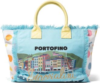 Braccialini Thalassa Tote Bag - Dames - Shoppers - Veelkleurig - ONE Size - Katoen - Tassen
