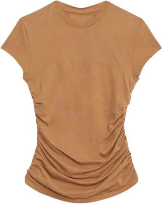 Isabel Marant Mujer, Camisetas, Beige, Talla: S