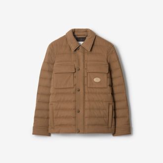 Burberry Cashmere Padded Overshirt