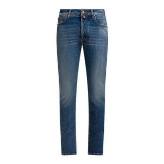 Jacob Cohen Hombre, Vaqueros, Azul, Talla: W36
