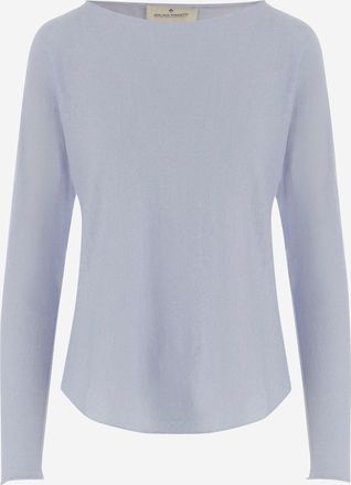 Bruno Manetti Pullover aus Leinen und Baumwolle