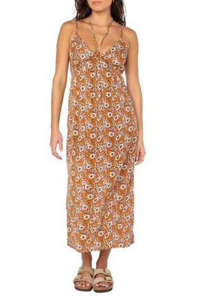 Roxy Sunshine Crush Floral Midi Dress in Lilas Desert Ditsy at Nordstrom Rack, Size X-Small