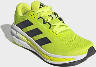 adidas Laufschuh ADIDAS PERFORMANCE QUESTAR 3, Herren, Gr. 42,5, solar slime, core schwarz, lucid lemon, Synthetik, Textil, Schuhe Laufschuh