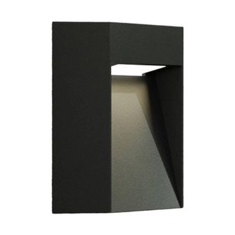 Lucande Lucande L&aacute;mpara De Pared Led Exterior dijora En Negro Aluminio