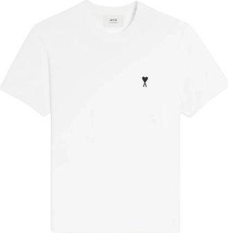 Ami De Coeur Cropped T-Shirt - Dames - T-shirts - Wit - XS - Katoen - Tops