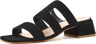 La Canadienne Fifi Womens Dress Sandals Black : 10 M (B), Suede