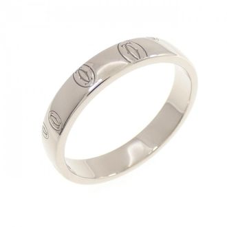 Cartier Happy Birthday White Gold White Gold (18K) Band Ring (Pre-Owned)