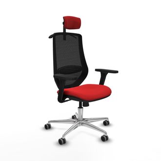 Piqueras y Crespo Piqueras Y Crespo Mardos Silla De Oficina Roja Ergon&oacute;mica