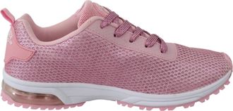 Plein Sport Womens Gretel Sneakers Shoes In Pink Blush