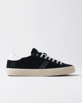 D.A.T.E. hill low velvet blue