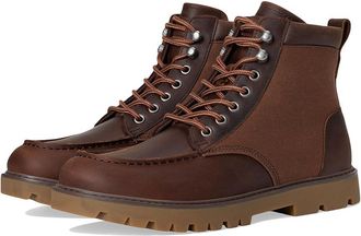 Toms Palomar Mens Boots Oak Brown Waxed Canvas/Leather : 11 D - Medium