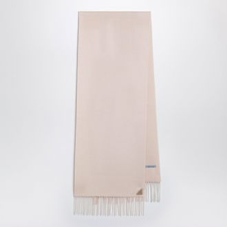 Prada Sciarpa color cipria in seta e cashmere