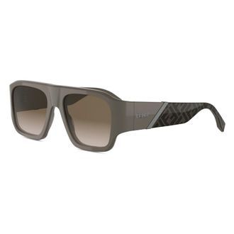 Fendi unisex, Accessoires, Grijs, Maat: 54 MM