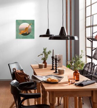 Komar Leinwandbild »Streched - Grösse 30 x 30 cm« Natur 1 Stk. tlg. Keilrahmenbild mi Echtholzrahmen