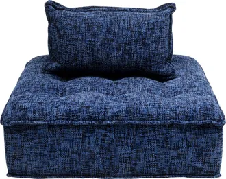 Kare Design M&oacute;dulo de sof&aacute; de tela azul, 1 plaza