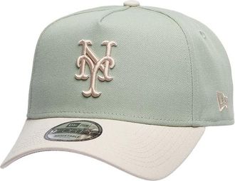 New Era New York Mets Mets 9Forty A-Frame Cap - Adult Sage/Grey