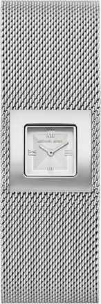 Michael Kors Georgie Petite Silver-Tone Mesh Watch