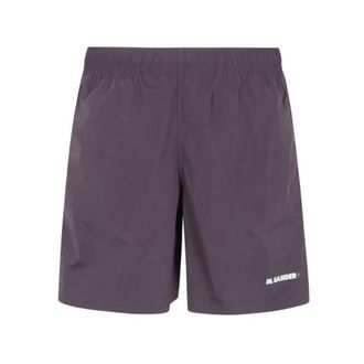 Jil Sander Training Shorts, male, Brown, Size: XL Short Boxer