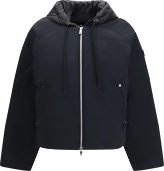 Moose Knuckles Womens Bomber Down Jacket Tegan Black Outer: Nylon