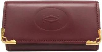 Cartier Pre-owned Accessories, female, Red, Size: ONE SIZE Pre-owned L3000453 Keycase