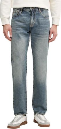 A|X Armani Exchange Jeans, Heren, Blauw, W34, Katoen, Straight Jeans