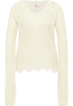 Izia Gebreide trui Dames wolwit