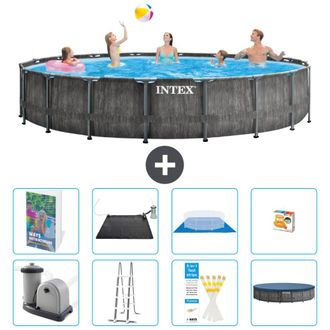 Intex Piscina Prism Frame Redonda - 549x122 Cm - 9-piezas S559
