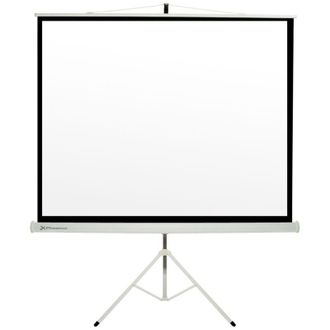 Phoenix Pantalla Manual Tripode Videoproyector Phoenix 80p 1.45mx1.45m Posicion Ajustable Carcasa Blanca Tela Super Resistente Phpantallatrip-145