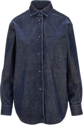 Emporio Armani Camicia Sky Captain - - Blouses & Shirts - Donna - Blu - M