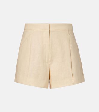 Poss&eacute; Rosalie linen shorts