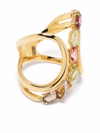 Brumani 18kt geelgouden ring