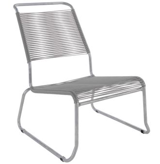 Schubiger M&ouml;bel Spaghetti-Kufen-Lounger-Hochlehner S&auml;ntis