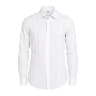 Dondup Camicia - Heren - Overhemden - Wit - Maat: L
