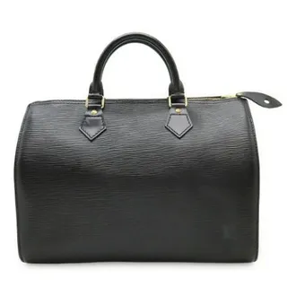 Louis Vuitton Pre-owned Epi Boston Bag - Dames - Pre-owned - Zwart - Maat: ONE Size Leer