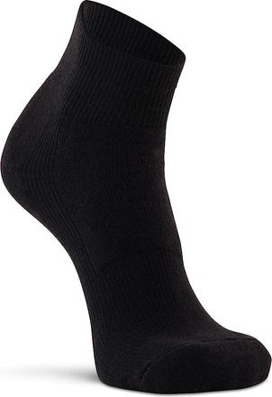 Fox River Womens Wick Dry Walker Quarter Crew Athletic-Socks, Black, L