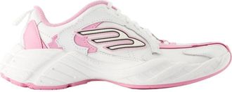 Balenciaga Roze Synthetische Sneakers - Bovenste Veters - Dames - Sneakers - Roze - 38 EU - Schoenen