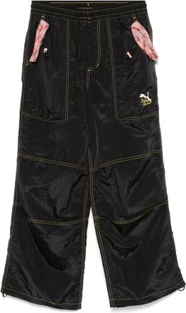 Puma x KidSuper Pantaloni con logo - Nero