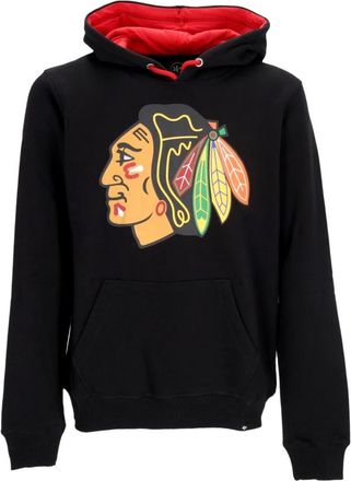 47 Brand NHL Ballpark Hoodie Chibla - Heren - Hoodies - Zwart - S - Katoen - Hoodies & sweatvesten