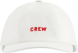 Msgm Honkbalpet met geborduurd logo - Wit