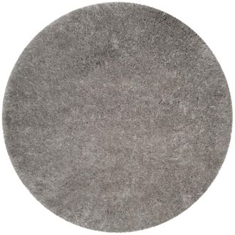 Safavieh Alfombra poli&eacute;ster argento 122 x 122 cm