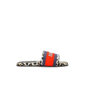 Dsquared2 Sliders, female, Multicolor, Size: 8 1/2 US Logo Slides