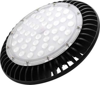 Fabrilamp Campana Monzonita 100w 6500k Negro 11000lm Ip65 Led Smd 12,5x25x25 Cm
