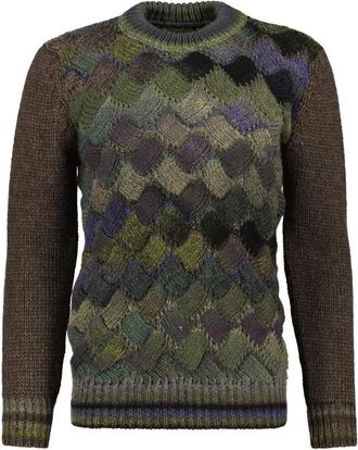 Bob Scar 2 Unica - Dames - Ronde hals truien - Groen - L - Truien & Vesten