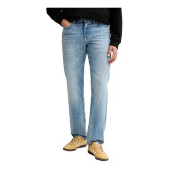 Karl Lagerfeld Jeans, Heren, Blauw, W32 L32, Denim, Straight Jeans