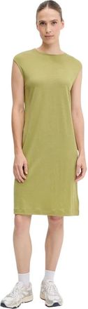 Icebreaker Granary Jurk - Dames - Tenniskleding - Groen - S - Wol - Fitness