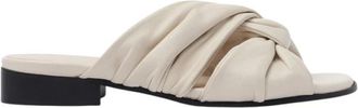 Scarosso Bebe Slippers - Dames - Sandalen - Beige - 39 1/2 EU - Schoenen